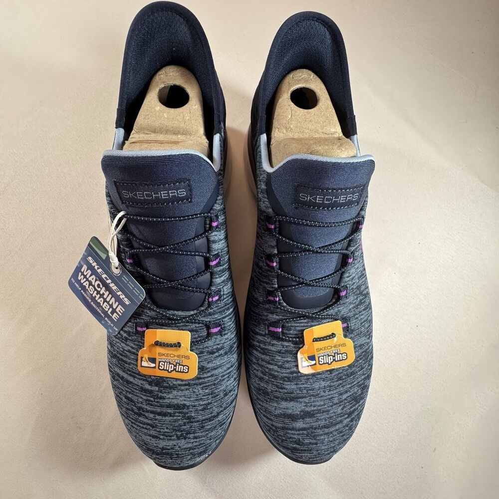 Skechers Slip-Ins Summits Dazzling Haze Hands Free Sneakers Women’s 10.5 NWT